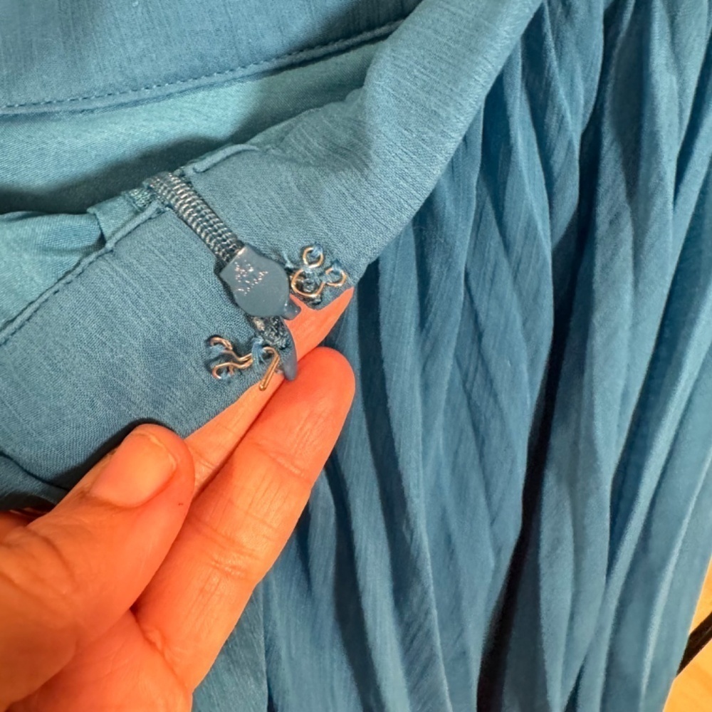 Anthropologie Pankaj & Nidhi Pleated Maxi Skirt Sz. Small - Picture 2 of 6